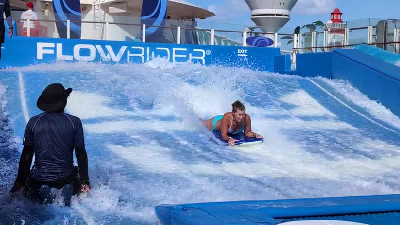 Wave Rider In Action